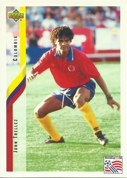 1994 Upper Deck World Cup Contenders English/Spanish #60 John Trellez Front