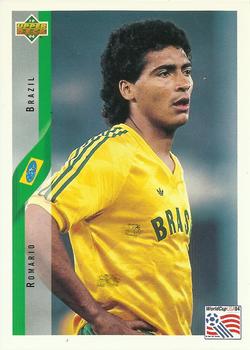 1994 Upper Deck World Cup Contenders English/Spanish #76 Romario Front