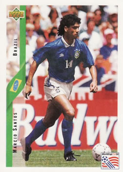 1994 Upper Deck World Cup Contenders English/Spanish #80 Marcio Santos Front
