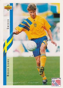 1994 Upper Deck World Cup Contenders English/Spanish #96 Roger Ljung  Front