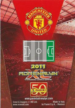 2010-11 Panini Adrenalyn XL Manchester United - Limited Edition #2 Dimitar Berbatov Back