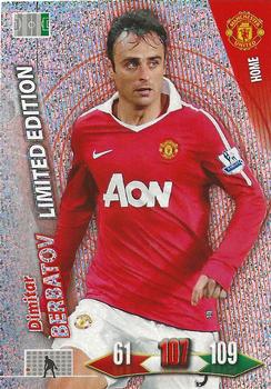 2010-11 Panini Adrenalyn XL Manchester United - Limited Edition #2 Dimitar Berbatov Front
