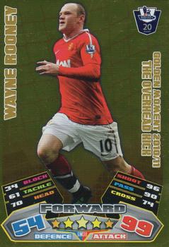 2011-12 Topps Match Attax Premier League - Golden Moments #GM38 Wayne Rooney Front