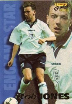 1996 Panini Gold England Stars Euro #5 Rob Jones Front