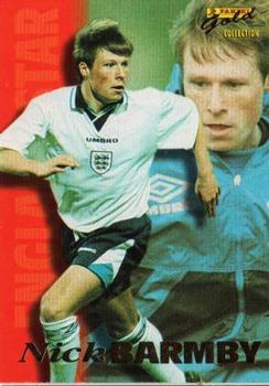 1996 Panini Gold England Stars Euro #9 Nick Barmby Front