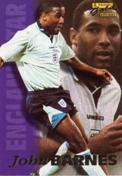 1996 Panini Gold England Stars Euro #11 John Barnes Front