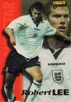 1996 Panini Gold England Stars Euro #12 Robert Lee Front