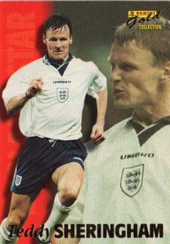1996 Panini Gold England Stars Euro #21 Teddy Sheringham Front