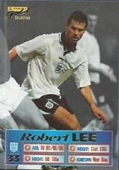 1996 Panini Gold England Stars Euro #33 Robert Lee Front