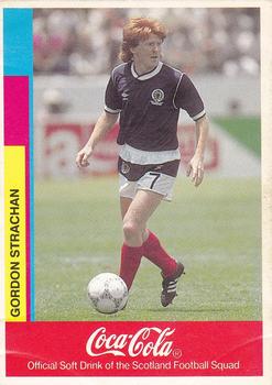 1991 Merlin Coca Cola Footballers #9 Gordon Strachan Front