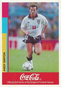 1991 Merlin Coca Cola Footballers #12 Andy Sinton Front