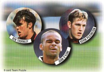 1997-98 Futera Manchester United Fans' Selection #6 Team Puzzle Front