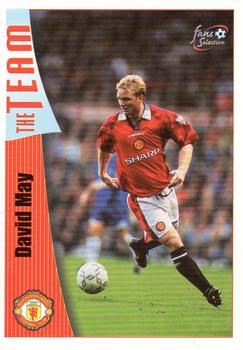 1997-98 Futera Manchester United Fans' Selection #15 David May Front