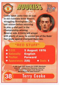 1997-98 Futera Manchester United Fans' Selection #38 Terry Cooke Back