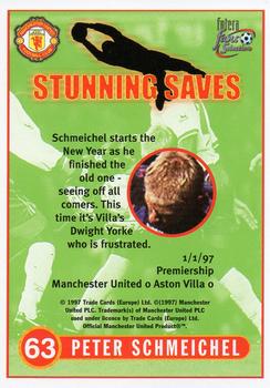 1997-98 Futera Manchester United Fans' Selection #63 Peter Schmeichel Back