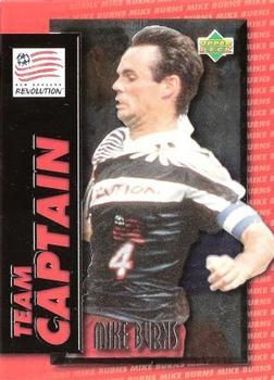 1997 Upper Deck MLS - Team Captain #TC7 Mike Burns Front