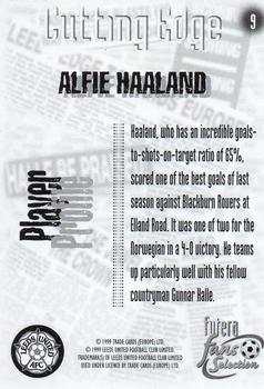 1999 Futera Leeds United Fans' Selection #9 Alfie Haaland Back
