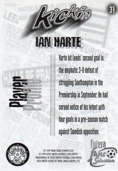 1999 Futera Leeds United Fans' Selection #37 Ian Harte Back