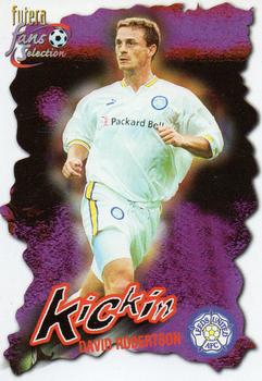 1999 Futera Leeds United Fans' Selection #39 David Robertson Front