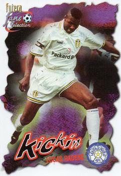 1999 Futera Leeds United Fans' Selection #43 Lucas Radebe Front