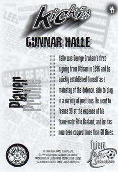 1999 Futera Leeds United Fans' Selection #44 Gunnar Halle Back