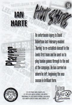 1999 Futera Leeds United Fans' Selection #50 Ian Harte Back