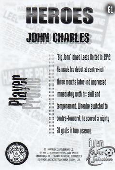 1999 Futera Leeds United Fans' Selection #61 John Charles Back