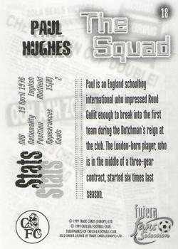 1999 Futera Chelsea Fans' Selection #18 Paul Hughes Back