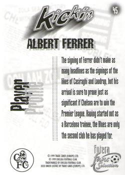 1999 Futera Chelsea Fans' Selection #45 Albert Ferrer Back