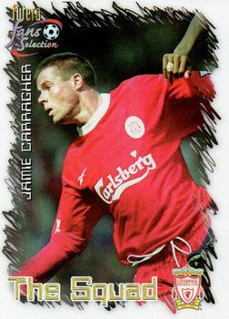 1999 Futera Liverpool Fans' Selection #24 Jamie Carragher Front