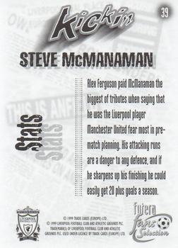 1999 Futera Liverpool Fans' Selection #39 Steve McManaman Back