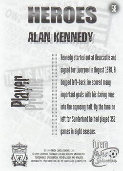 1999 Futera Liverpool Fans' Selection #58 Alan Kennedy Back