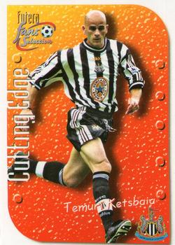 1999 Futera Newcastle United Fans' Selection #1 Temuri Ketsbaia Front