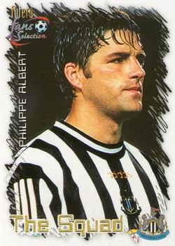 1999 Futera Newcastle United Fans' Selection #10 Philippe Albert Front
