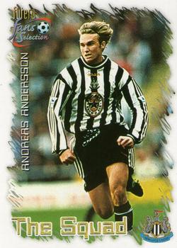 1999 Futera Newcastle United Fans' Selection #30 Andreas Andersson Front