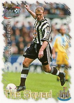 1999 Futera Newcastle United Fans' Selection #32 Alan Shearer Front