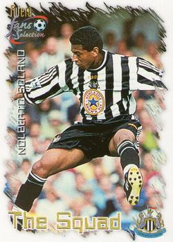 1999 Futera Newcastle United Fans' Selection #34 Nolberto Solano Front