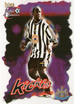 1999 Futera Newcastle United Fans' Selection #38 Des Hamilton Front