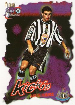 1999 Futera Newcastle United Fans' Selection #43 Aaron Hughes Front