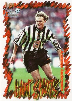 1999 Futera Newcastle United Fans' Selection #54 Andreas Andersson Front