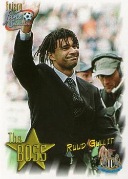 1999 Futera Newcastle United Fans' Selection #96 Ruud Gullit Front