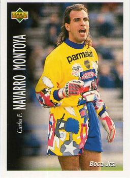 1995 Upper Deck Futbol Argentino #1 Carlos Fernando Navarro Montoya Front
