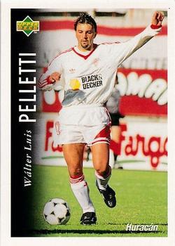 1995 Upper Deck Futbol Argentino #135 Walter Luis Pelletti Front