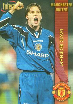 1998 Futera Manchester United #1 David Beckham Front