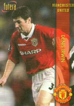 1998 Futera Manchester United #8 Denis Irwin Front