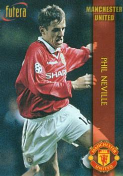 1998 Futera Manchester United #14 Phil Neville Front