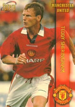 1998 Futera Manchester United #17 Teddy Sheringham Front