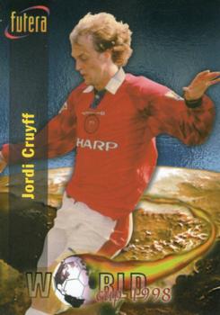 1998 Futera Manchester United #72 Jordi Cruyff Front