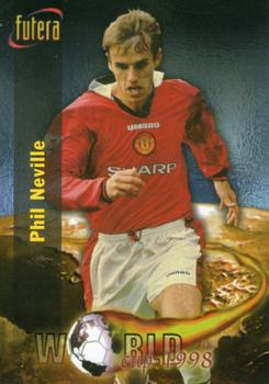 1998 Futera Manchester United #73 Phil Neville Front