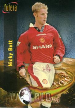 1998 Futera Manchester United #74 Nicky Butt Front